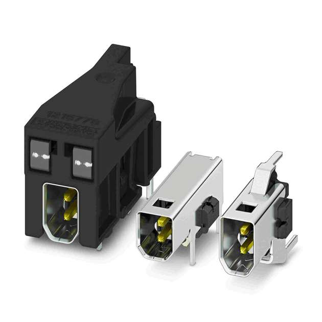 Die IP20-Steckverbinder sind nach der IEC 63171-2 standardisiert und verfügen über das kompakteste Steckgesicht in der gesamten Normenreihe für SPE-Steckverbinder.