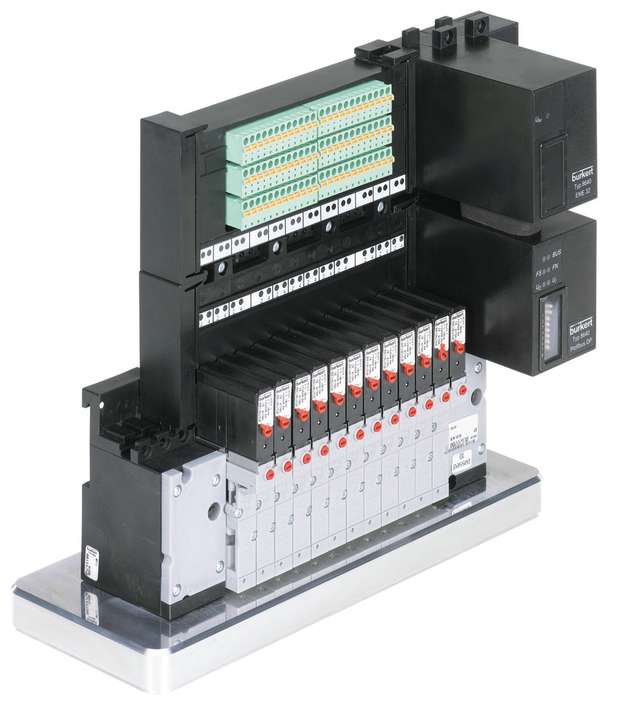 Die Geräteplattform EDIP  ermöglicht die durchgehende Ethernetanbindung von Massendurchflussreglern und anderen Feldgeräten.