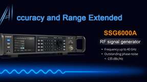 Siglent präsentiert seinen neuen HF-Signalgenerator.