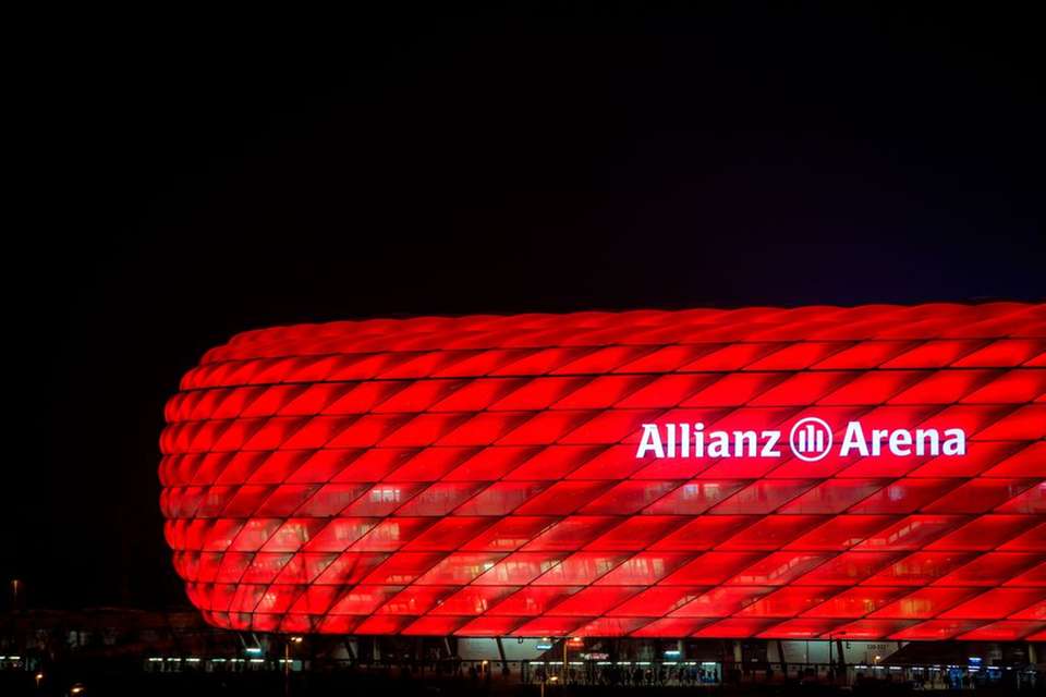 Lichtspiele Beim Fc Bayern Munchen