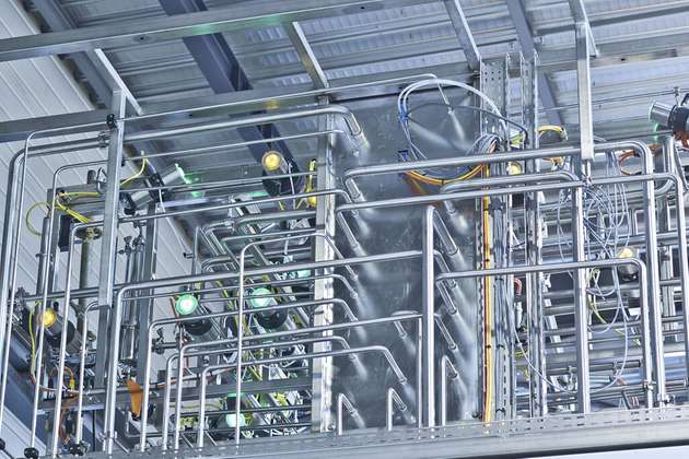 Dank seines ressourcenschonenden, schlanken Designs lässt sich das Gehäuse einfach handhaben und leicht in Skids integrieren.