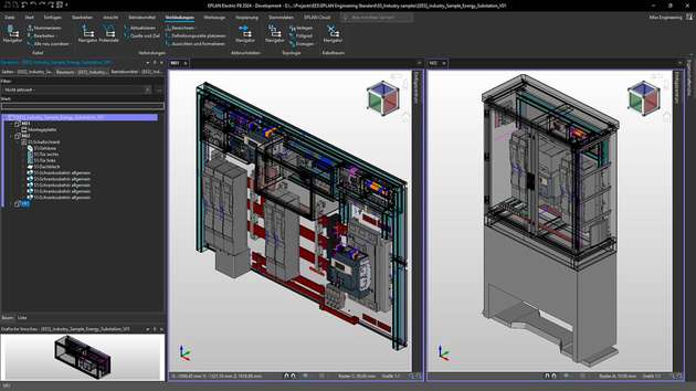 Mit den Software-Tools von Rittal und Eplan lassen sich Steuerungs- und Schaltanlagen optimal nach den Anforderungen der Kunden entwickeln beziehungsweise optimieren. Die daraus resultierenden Daten dienen als Grundlagen für den digitalen Produktzwilling.