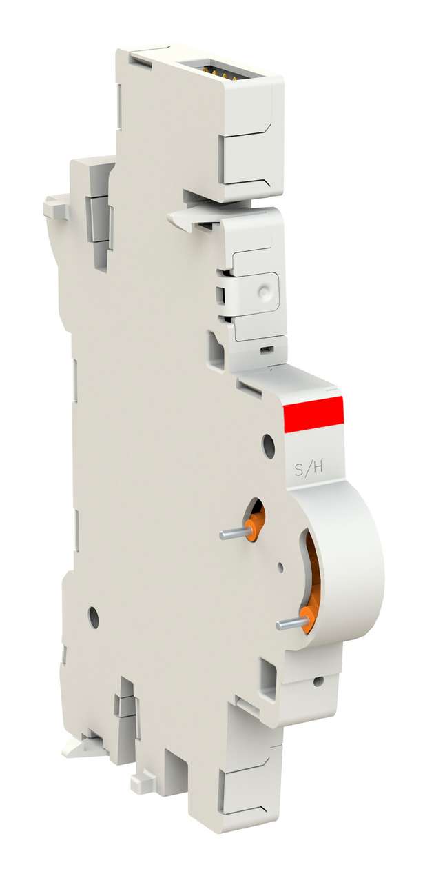 Die neuen digitalen Hilfsschalter von ABB erfassen die Zustände der Sicherungsautomaten oder FI/LS.