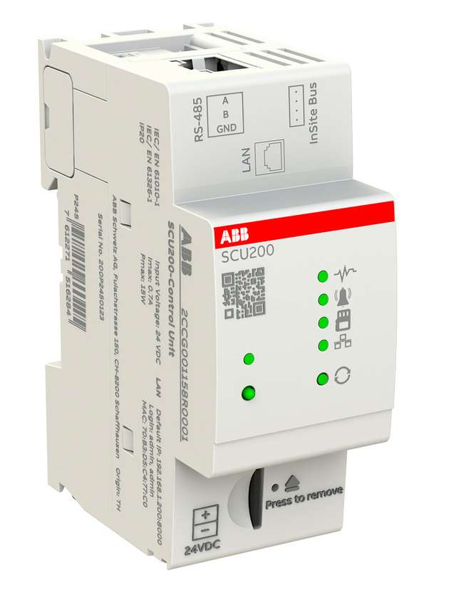 Die neue SCU200 von ABB ist besonders platzsparend.