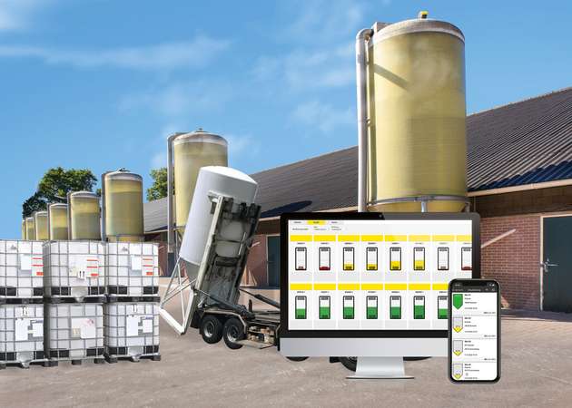 Auf der Basis der gewonnenen Messdaten ermittelt die Software VEGA Inventory System optimale Bestellmengen und ordert den Nachschub per Mail. 
