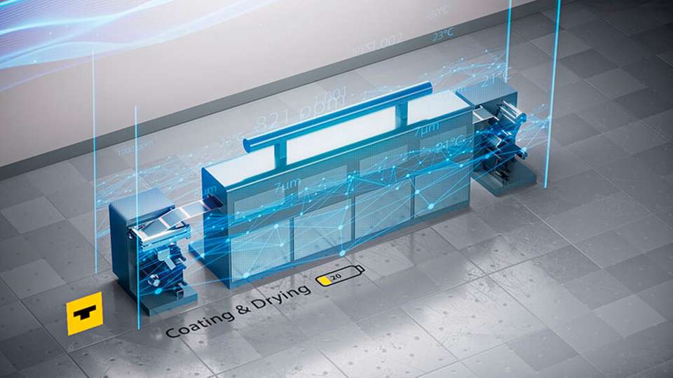 Die Digitalisierung der Automatisierungs- und Produktionstechnik macht Batteriehersteller fit für künftige Herausforderungen.