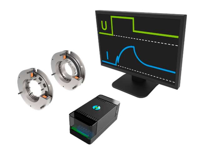 Das intelligente Modul ROBA-brake-checker, kann Servobremsen sensorlos überwachen und mit Energie versorgen.