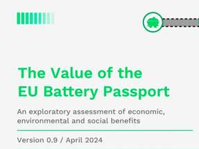 In der Studie „The Value of the EU Battery Passport“ wurde unter anderem untersucht, inwiefern ein europäischer Batteriepass für mehr Nachhaltigkeit in der Batteriewertschöpfungskette sorgen könne.