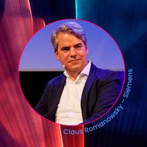Claus Romanowsky, Business Development Manager - Innovation & Strategy Siemens, ist Speaker auf der INDUSTRY.forward EXPO.