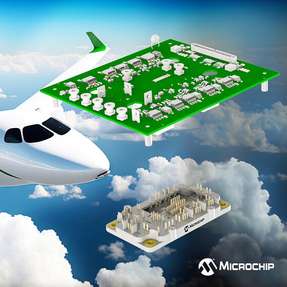 Die integrierte Antriebslösung von Microchip Technology erleichtert den Übergang zu mehr Elektroflugzeugen.