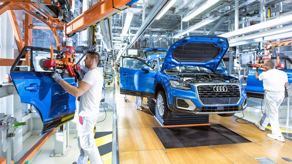 Produktion bei Audi: Der Automobilhersteller plant, seine SPSen nach und nach zu virtualisieren.