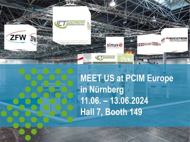 IWir sehen uns auf der PCIM 2024