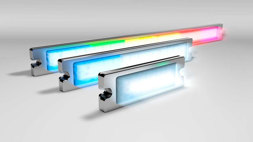 Die Signalbeleuchtungen SB-RGB von Di-soric: Frei wählbare Farben, Dauer-, Blink- oder Blitzlicht für vielseitige Einsatzmöglichkeiten.