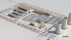 Das H2UB Boxberg 3D-Modell Ausbaustufen von Leag und Afry Deutschland