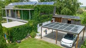 Die nachhaltige Photovoltaik-Komplettsysteme von Fronius International in Ried im Traunkreis, in Österreich.