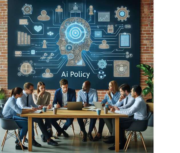 Die Erarbeitung der Richtlinie für generative KI-Systeme erfolgte in einem interdisziplinären Team.