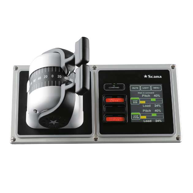 Um Eingaben zu tätigen, bietet sich ein Touchpanel als Erweiterung zum Display an.