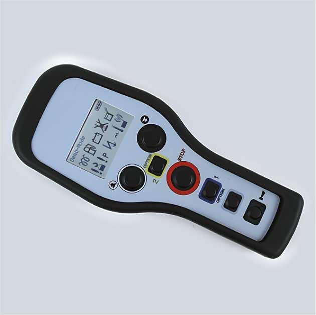 Bei batteriebetriebenen Geräten muss das integrierte Display klein und gegebenenfalls flach sein.