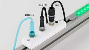 Die LED-Streifen mit IO-Link-Controller von Item Industrietechnik sind beliebig kürzbar und individuell ansteuerbar.