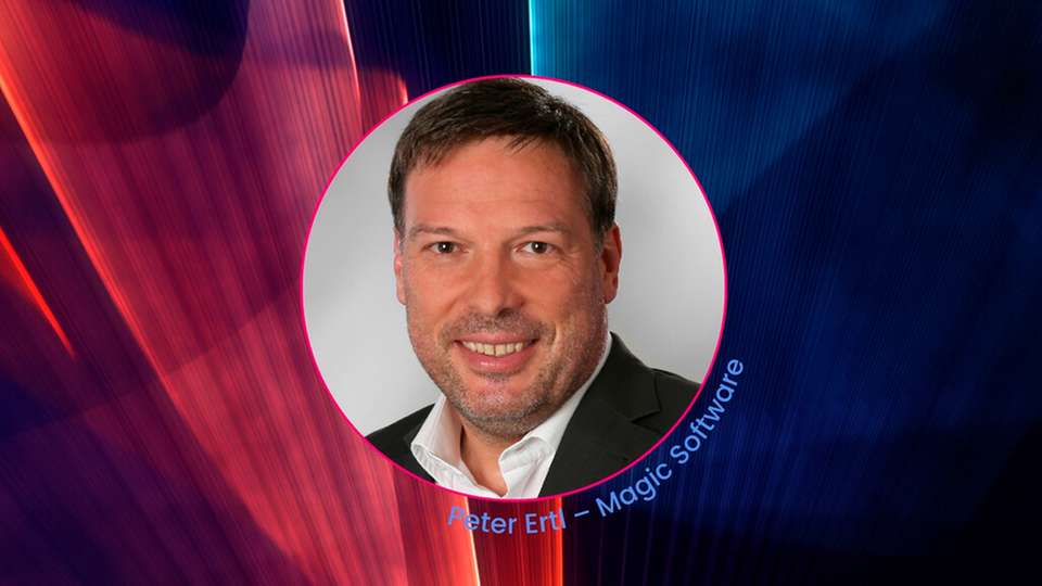Peter Ertl, SVP Sales Central Europe bei Magic Software, ist Speaker auf der INDUSTRY.forward EXPO.