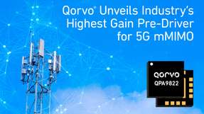 Qorvo hat jetzt einen Treiber-IC mit der branchenweit höchsten Verstärkung für 5G mMIMO vorgestellt.