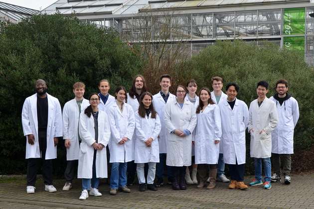 Die Mitglieder des iGEM2024-Teams der HHU