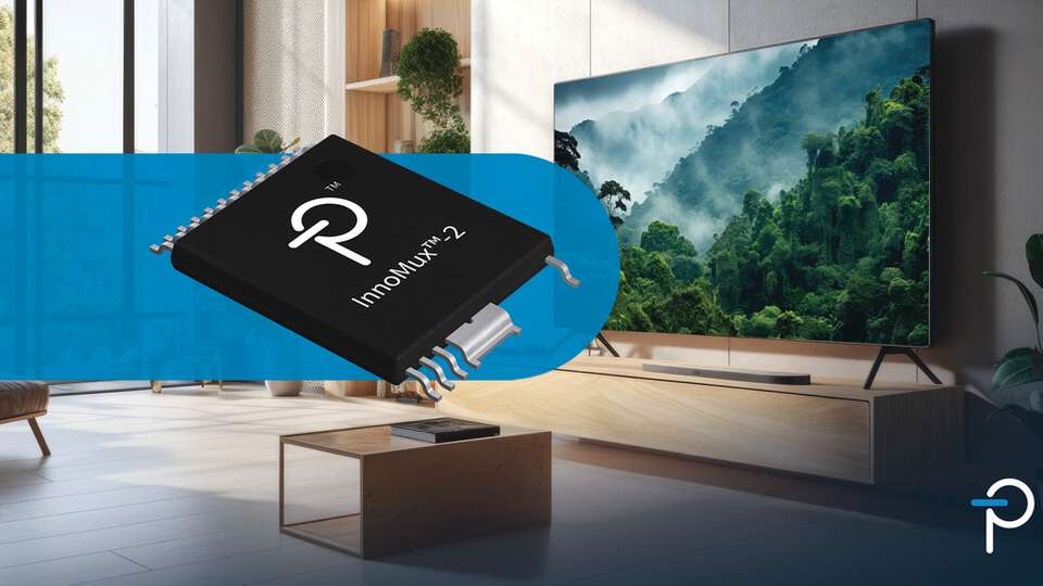 Die InnoMux-2-ICs von Power Integrations sind die perfekte Lösung für AC-DC- und nachgeschaltete DC-DC-Wandlerstufen. Sie bieten bis zu drei unabhängig voneinander geregelte Ausgänge für verschiedene Einsätze die mehrere Spannungen benötigen.