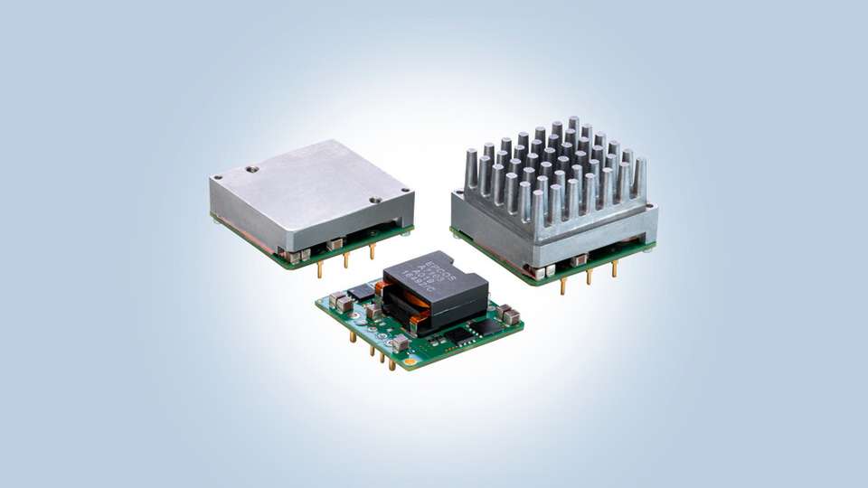 TDK-Lambda erweitert seine i7C-Serie um drei mechanische Ausführungen: Eine flache offene Leiterplatte, eine Baseplate-Version für Kontaktkühlung und einen integrierter Kühlkörper für Konvektionskühlung oder Zwangsbelüftung.