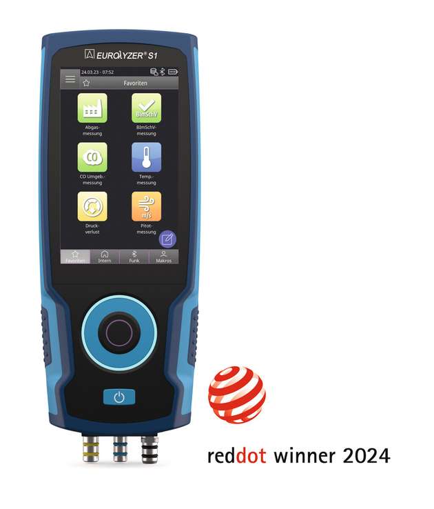 Formgebung, Funktionalität und Qualität des Eurolyzer S1 haben zur Vergabe des Red Dot Award geführt.