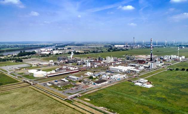 Der Standort von Covestro in Brunsbüttel.