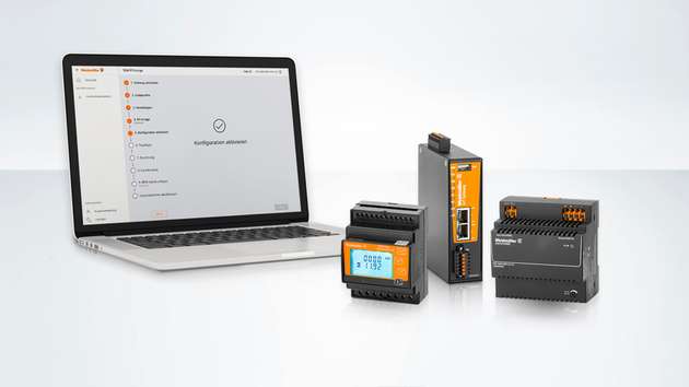 Lastmanagement im Schaltschrank und in der Cloud – als Gesamtlösung bietet SmartCharge ein vollständiges Installationspaket aus Hardware-Komponenten und einer Cloud-basierten Software-Oberfläche.  