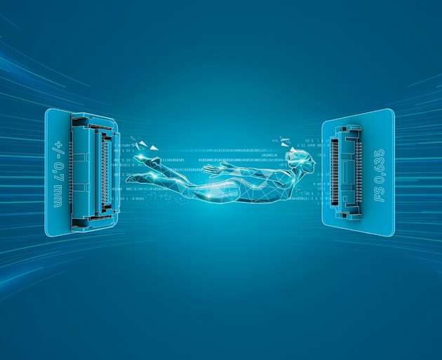 Floating erlaubt erheblichen Toleranzausgleich und eine sehr hohe Datenübertragung in einem Steckverbinder.