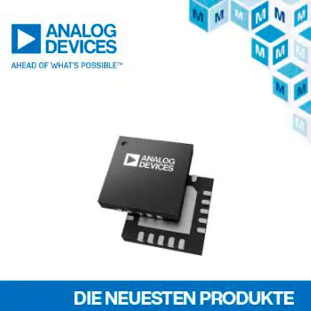 Die stromsparende Präzisionssensor-Schnittstelle MAX40109 von Analog Devices für Drucksensor-Applikationen.