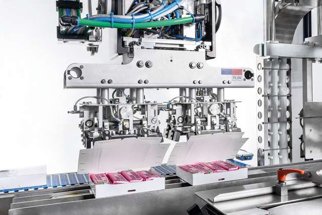 Die über den Comfort Feeder zugeführten Zuschnitte können vorab auf die größtmögliche Verwertung des Verpackungsmaterials optimiert werden, um Nachhaltigkeitspotenziale zu nutzen.