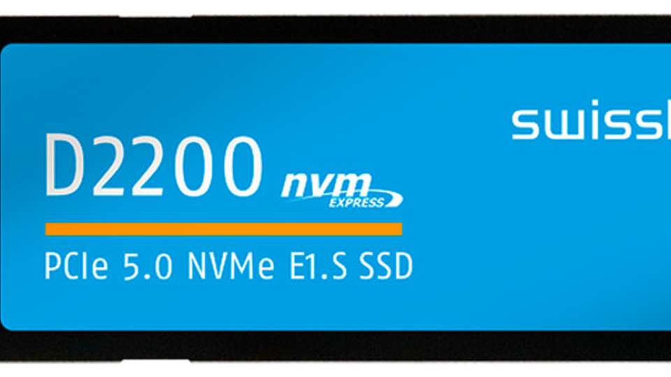 D2200-Serie von Swissbit vereint Geschwindigkeit und Energieeffizienz mit Bestwerten für Performance per W für Datacenter- und Enterprise-Anwendungen.