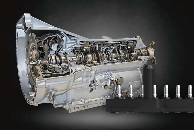 Stiftleiste für Getriebesteuerungen