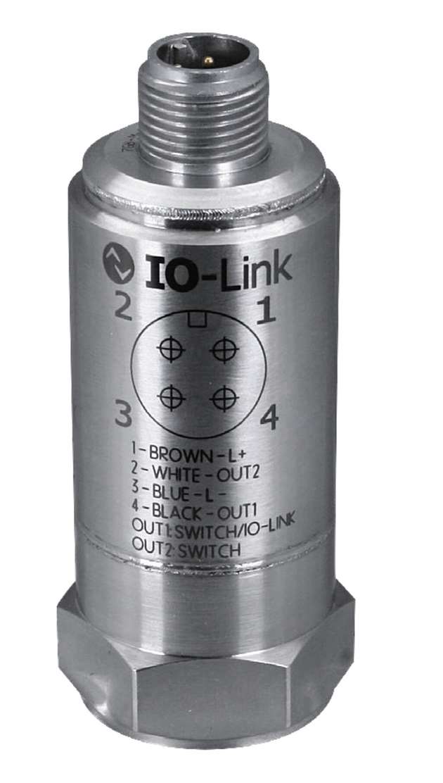 Die IO-Link-Architektur verwendet Standardverkabelung zu einem industrietauglichen IO-Link-Master und erfordert keine Schaltschränke.