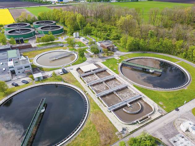 Die Kläranlage Grüneck ist aktuell für 160.000 EW ausgelegt.