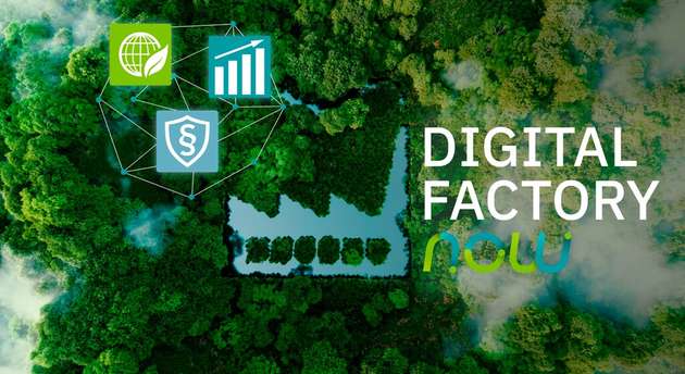 Mit dem Konzept der Digital Factory lassen sich die Produktivität, Nachhaltigkeit und Datensicherheit erhöhen.