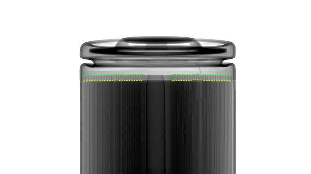 Die Röntgeninspektionsanlage wurde auf die Anforderungen der Rundzellenfertigung hin konzipiert. Der Transport der Rundzellen erfolgt flexibel mit AcoposTrak.