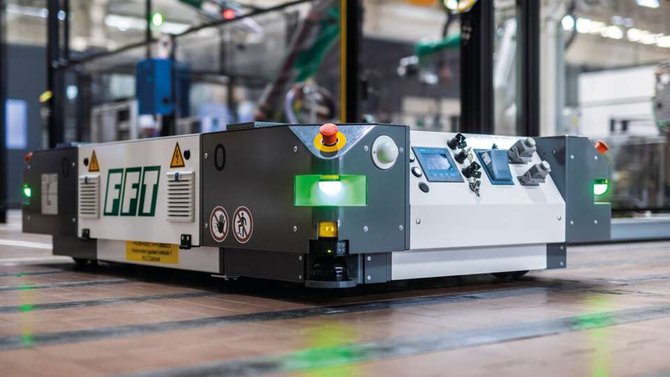 Im FFTigv AGILITY sind zwei Franke Drehverbindungen des Typs LVA 350 verbaut