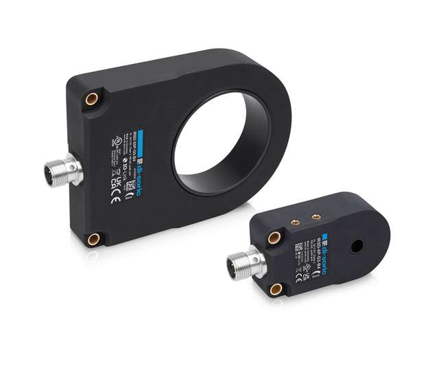 Von groß bis sehr klein: die robusten, multifunktionalen induktiven Ringsensoren der IRSD- Serie von di-soric sind in 8 Baugrößen mit Erfassungsbereichen zwischen 6 mm und 50 mm erhältlich.