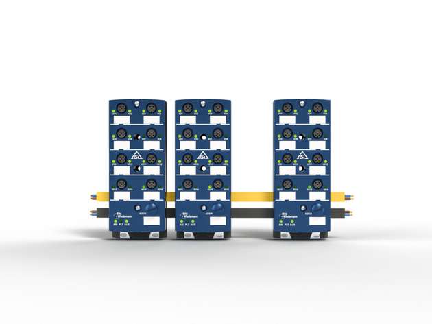 AS-Interface Verdrahtung mit Profilkabel und Durchdringungstechnik benötigt bei der Verdrahtung von Feldbusmodulen keine Stecker und keine Vielzahl an Kabeln.