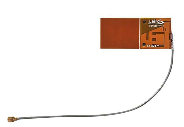 Relativ kostengünstige, stromsparende Verbindungsoptionen wie diese FlexPIFA 6E-Antenne von Ezurio (ehemals Laird Connectivity) werden verwendet, um Daten von Sensoren, die vor Ort installiert sind, an zentrale Datenerfassungspunkte zu übertragen.