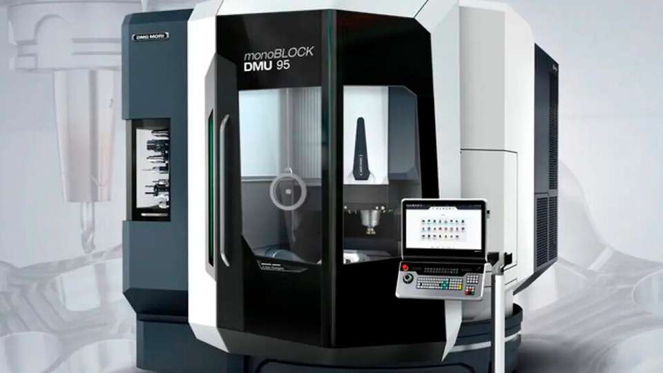 Mit einer Positioniergenauigkeit von 5 µm erfüllt die DMU 85 monoBLOCK 2. Generation auch höchste Qualitätsansprüche in Die & Mold, Aerospace, Semiconductor und anderen anspruchsvollen Branchen.