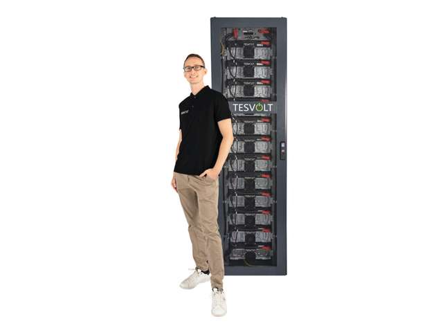 Jannik Kunzel, Produktmanager bei Tesvolt.