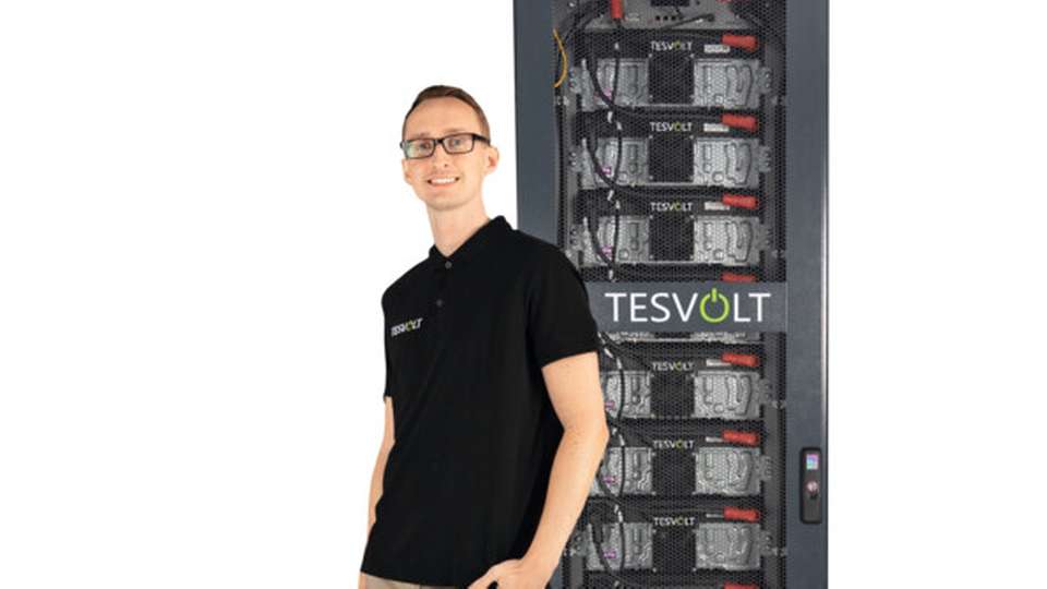Jannik Kunzel, Produktmanager bei Tesvolt.