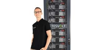 Jannik Kunzel, Produktmanager bei Tesvolt.