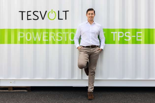 Simon Schandert, Mitgründer und Technologievorstand von Tesvolt