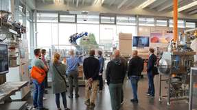 Auf der Hausmesse TechFusion konnten sich Kunden über die neuesten Entwicklungen bei Azo informieren.